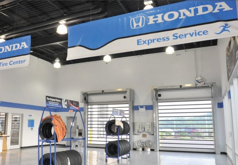 High Speed Doors At Delaney Add Zip To Auto Service Center preview 2